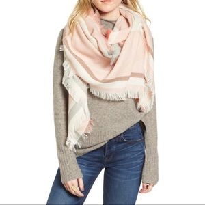 Madewell Colorblock Blanket Scarf